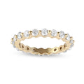 De Couer Igi Certified 14K Gold 1 1 2Ct Tdw Diamond Eternity Wedding Band