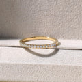 De Couer Igi Certified 14K Yellow Gold 1 4Ct Tdw Wedding Band