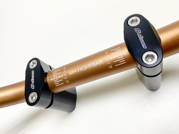 Warp 9 Tapped Handlebars for E-Moto, Sur Ron Ultra Bee