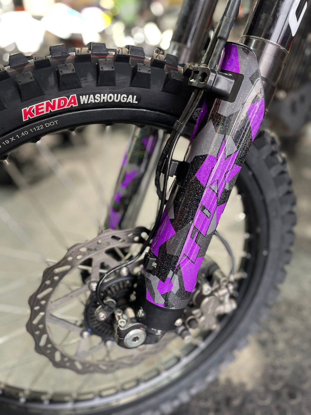 ULTRA BEE FOX RACING FULL COVERAGE GRAPHICS KIT