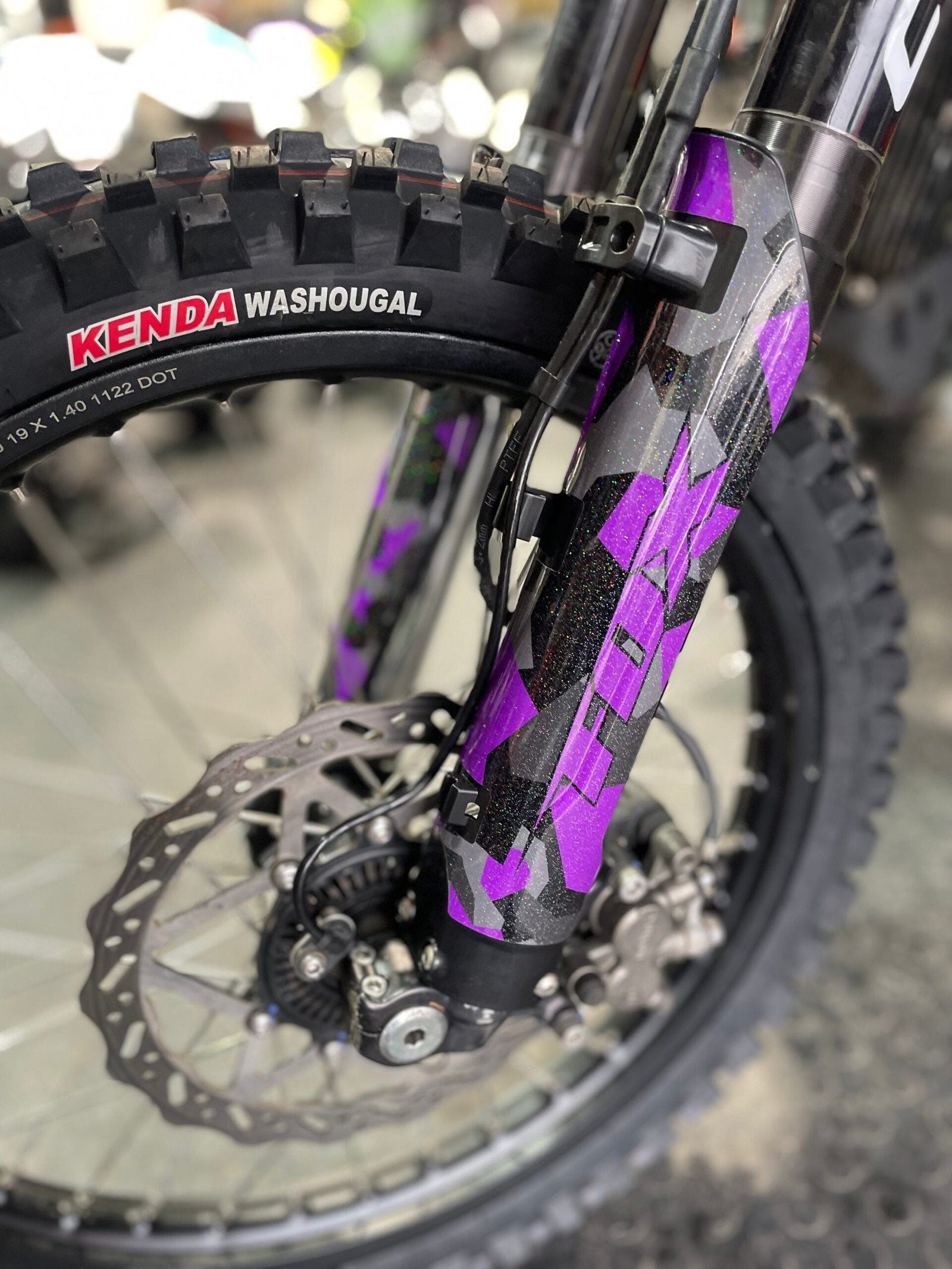 ULTRA BEE FOX RACING FULL COVERAGE GRAPHICS KIT