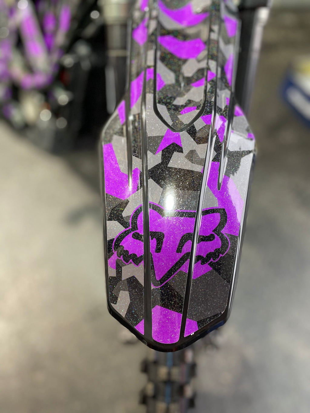 ULTRA BEE FOX RACING FULL COVERAGE GRAPHICS KIT
