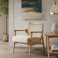 Carson Carrington Saue Light Brown Accent Chair