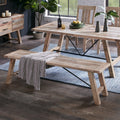 Ink Ivy Sonoma Natural Dining Bench