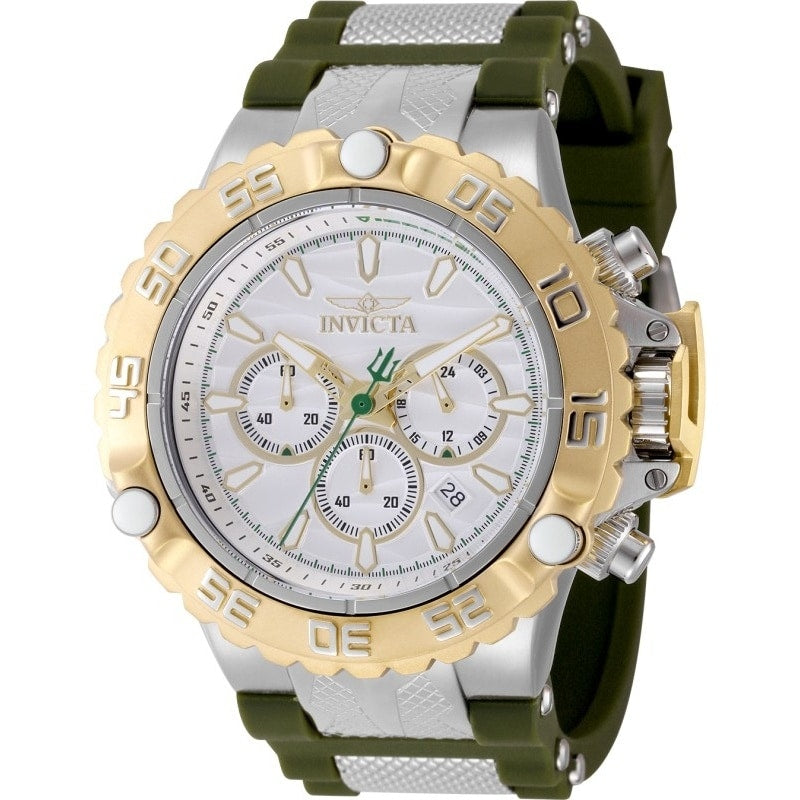 Invicta Mens 48554 Subaqua Quartz Vd53 Metal Dial Watch Gold