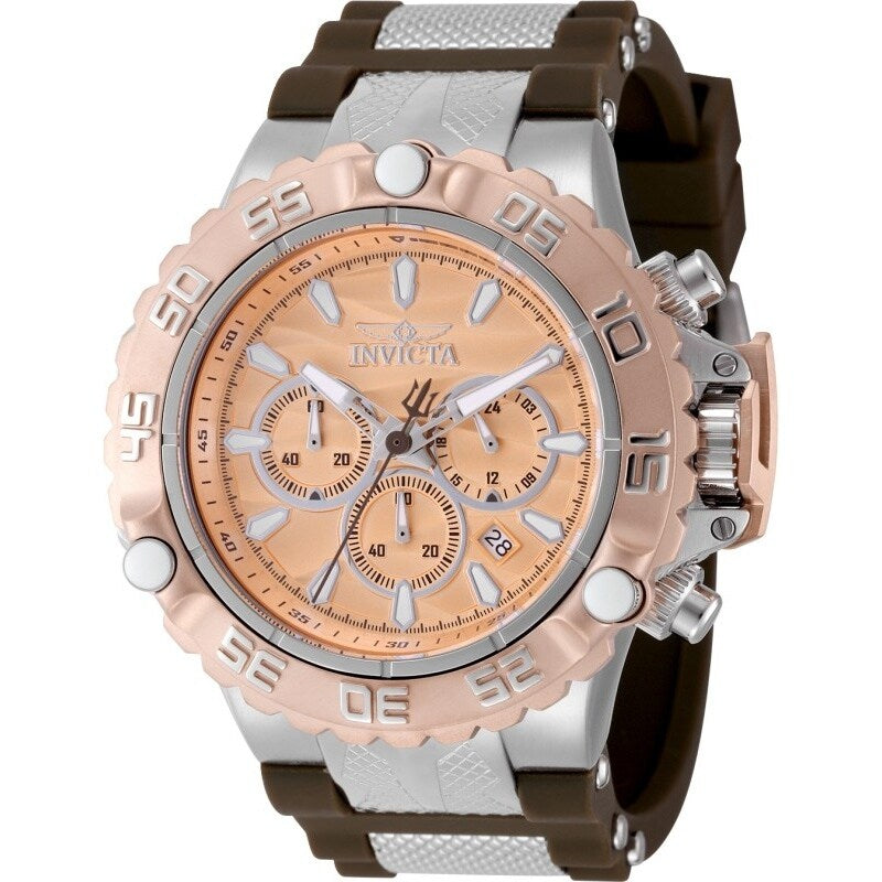 Invicta Mens 48556 Subaqua Quartz Vd53 Metal Dial Watch Silver