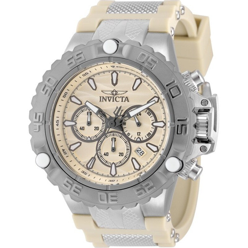 Invicta Mens 48558 Subaqua Quartz Vd53 Metal Dial Watch Champagne