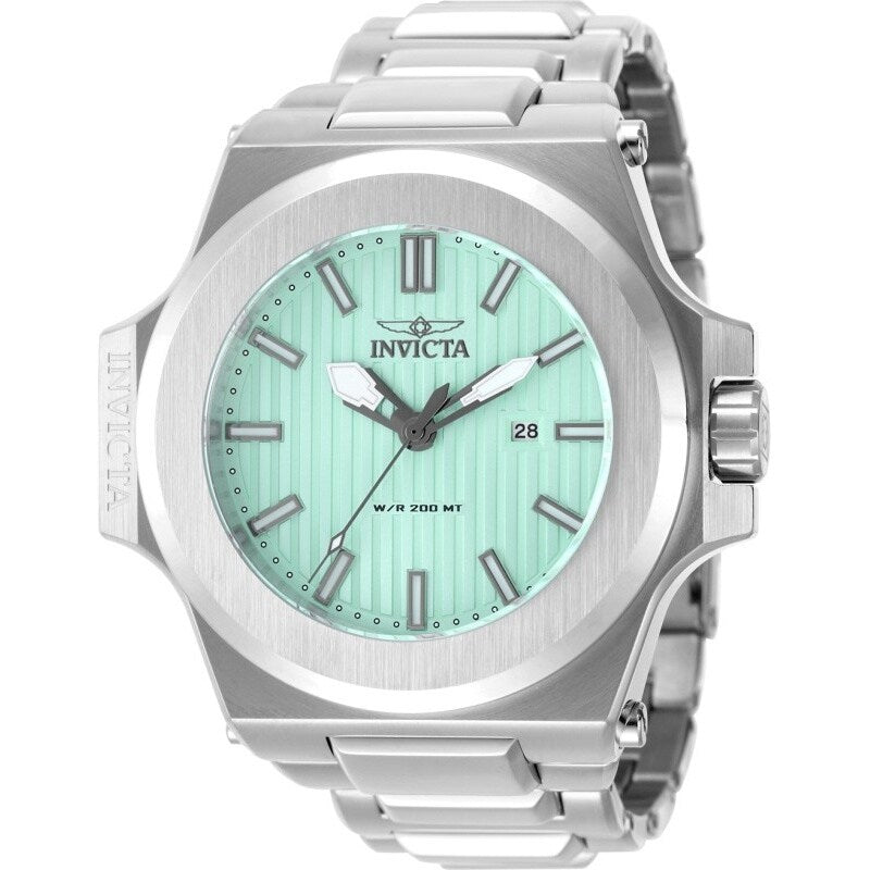 Invicta Mens 49069 Akula Quartz Pc32 Metal Dial Watch Light Blue