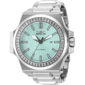 Invicta Mens 49133 Akula Quartz Pc32 Metal Dial Watch. Light Blue