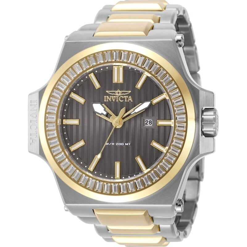 Invicta Mens 49135 Akula Quartz Pc32 Metal Dial Watch Gunmetal