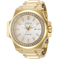 Invicta Mens 49136 Akula Quartz Pc32 Metal Dial Watch Silver