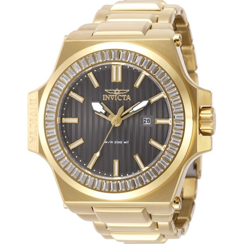 Invicta Mens 49137 Akula Quartz Pc32 Metal Dial Watch Gunmetal
