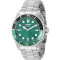 Invicta Mens 49705 Pro Diver Quartz Pc20S Brass Dial Watch Green
