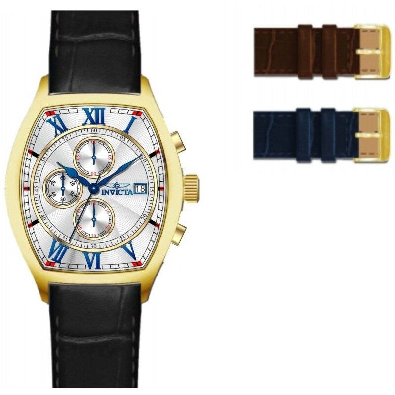 Invicta Mens 49840 Specialty Quartz Vd57 Metal Dial Watch Silver
