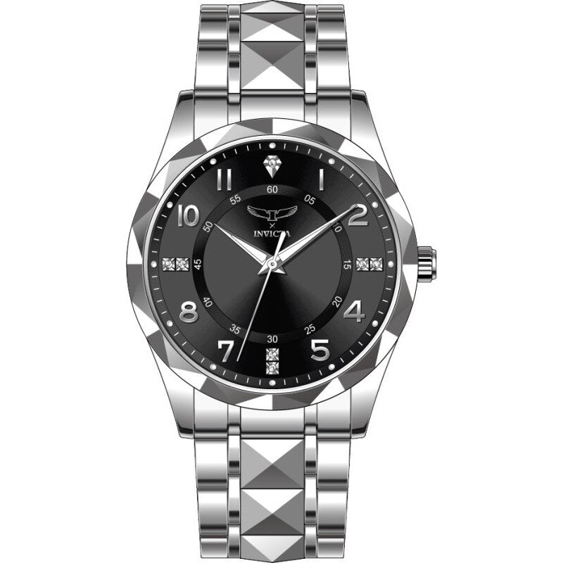Invicta Mens 69027 Specialty Quartz Pc21S Copper Dial Watch Black