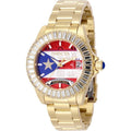 Invicta Womens 49615 Pro Diver Quartz Vj42 Metal Dial Watch Blue