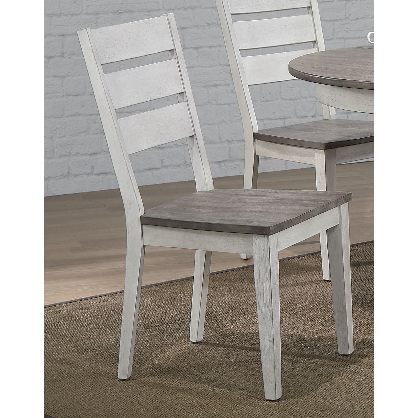 The Gray Barn Avalon Contemporary Ladder Back Side Chair Set Of 2