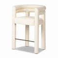 Idris Stool Kerbey Ivory Counter 25W X 22.75D X 36H
