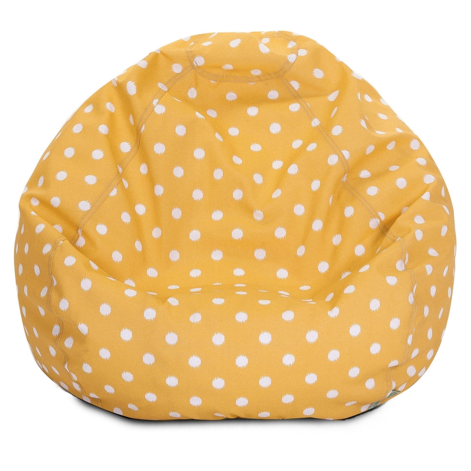 Ikat Dot Shredded Foam Bean Bag Chair