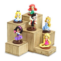 Ikee Design Wooden 6 Pcs Square Risers Accessories Stand N A