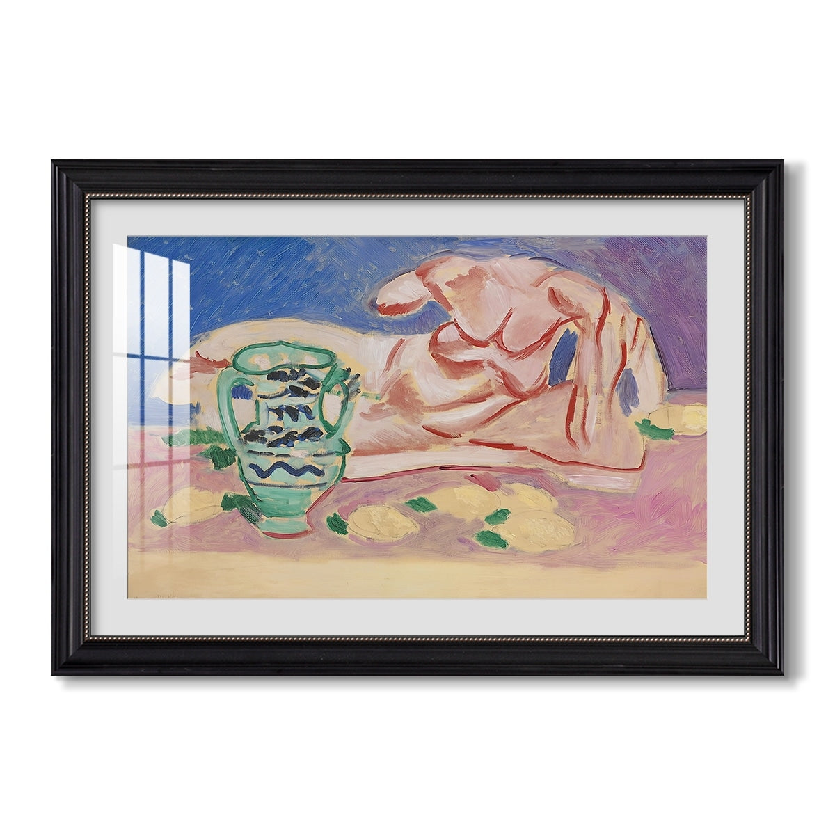 Ilyssus From The Parthenon 1908 Henri Matisse Custom Framed Print