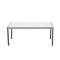 Immaculatly Elegant Aluminum Dining Table White