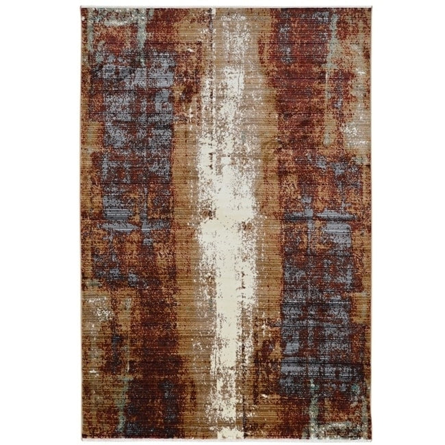 Impact Canyon In Beige Area Rug 8 X 11 8 X 11