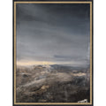 Impasto Abstract Seascape By Yuli Saputra Framed Mounted Canvas Wall Art Print