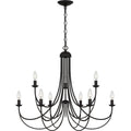 Imperial Bronze Nine Light Chandelier From The Mirren Collection
