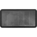 Imports D Cor Rubber Boot Tray Decorative Door Mat Black