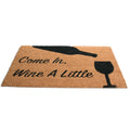 Imports D Cor Wine A Little Stylish Contemporary Decorative Door Mat