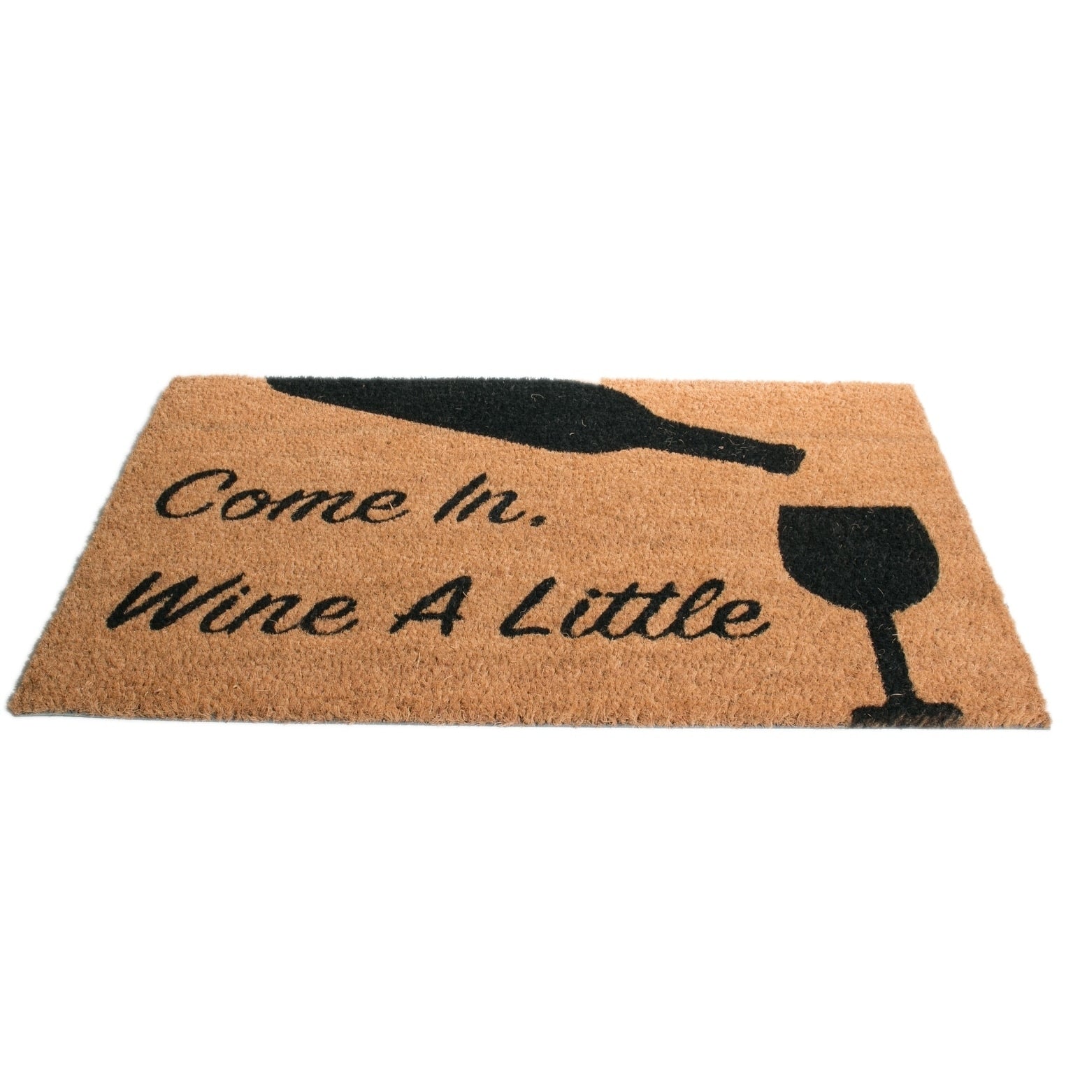 Imports D Cor Wine A Little Stylish Contemporary Decorative Door Mat