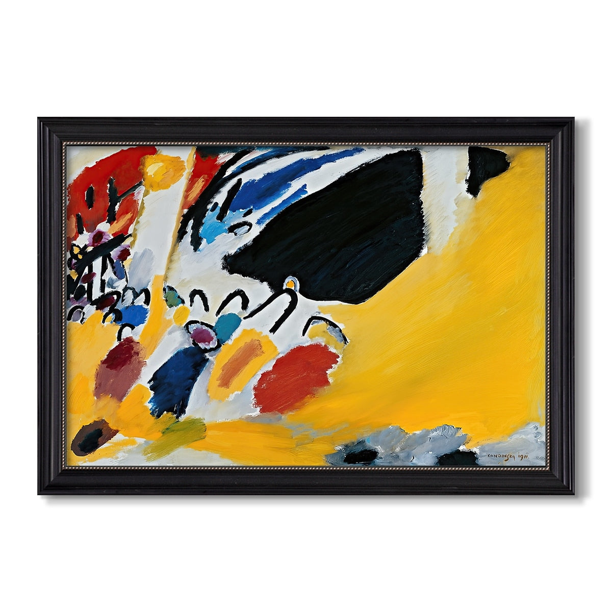 Impression Iii 1911 Wassily Kandinsky Custom Framed Canvas