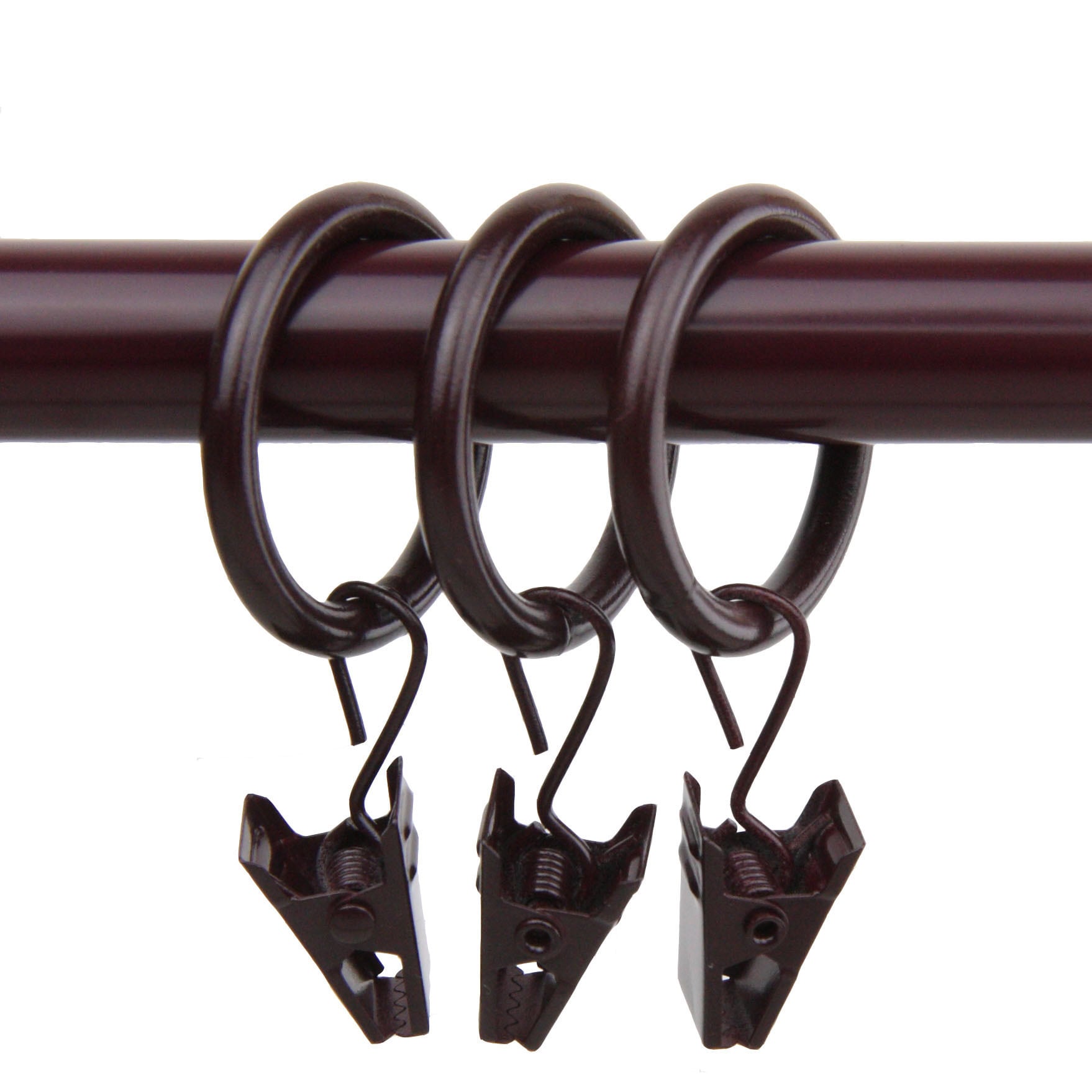 Instyledesign 10 Curtain Rings 1 Inch N A