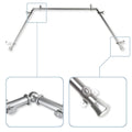 Instyledesign 13 16 Bay Window Curtain Rod 20 36 Inches 38 72 Inches