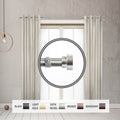 Instyledesign 1 Side Curtain Rod 12 20 Inch Long Set Of 2