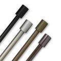 Angela 5 8 Inch Adjustable Single Curtain Rod