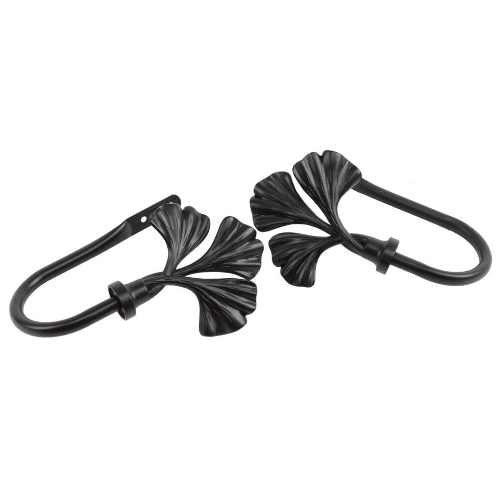 Instyledesign Black Luck Curtain Holdback Set Set Of 2 N A
