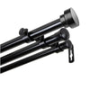 Instyledesign Bowler Triple Curtain Rod 13 16 Inch Dia.