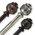 Instyledesign Cascade 1 Inch Diameter Adjustable Curtain Rod