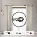 Instyledesign Cascade 1 Side Curtain Rod 12 20 Inch Long Set Of 2 12 To 20 Inches