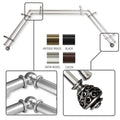 Instyledesign Charlie 13 16 Double Bay Curtain Rod 20 36 38 72