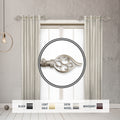 Instyledesign Circuit 1 Side Curtain Rod 12 20 Inch Long Set Of 2 12 To 20 Inches