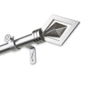 Instyledesign Crystal Adjustable Curtain Rod
