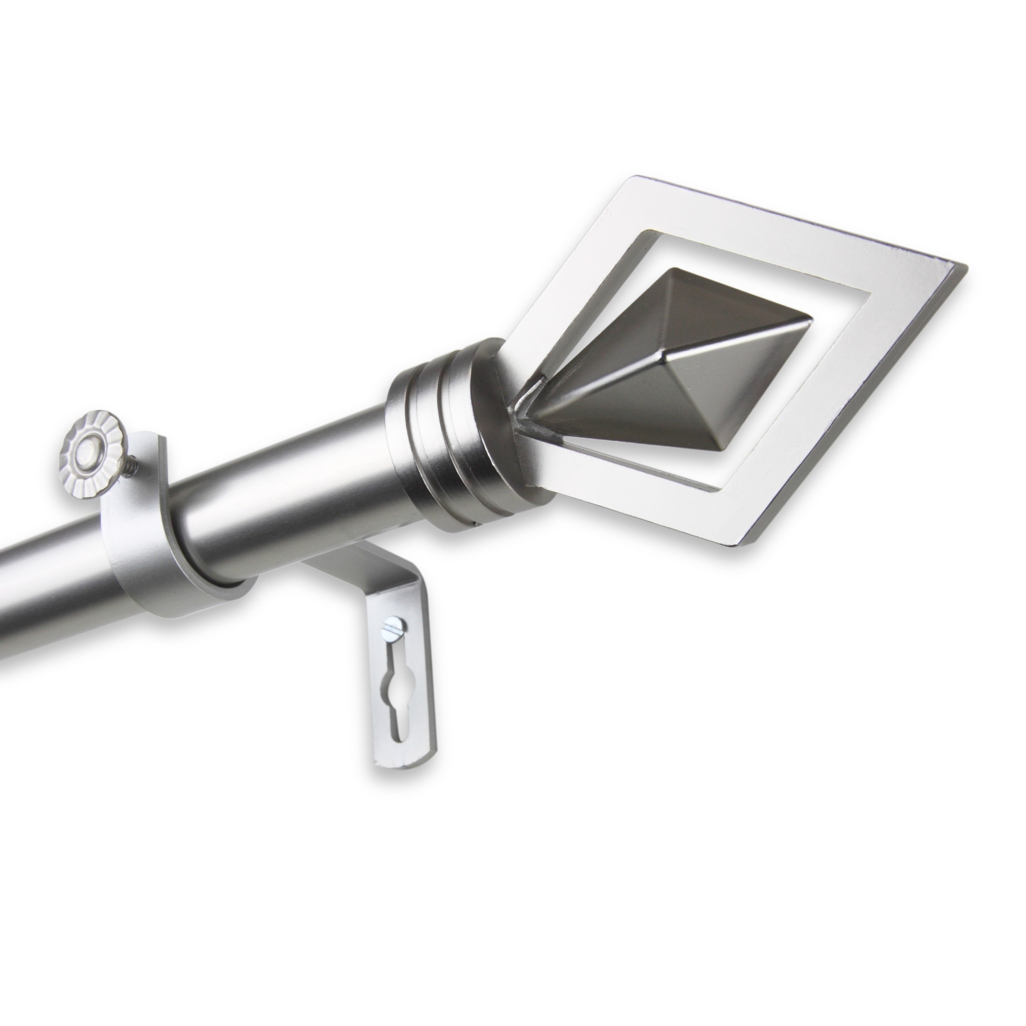 Instyledesign Crystal Adjustable Curtain Rod