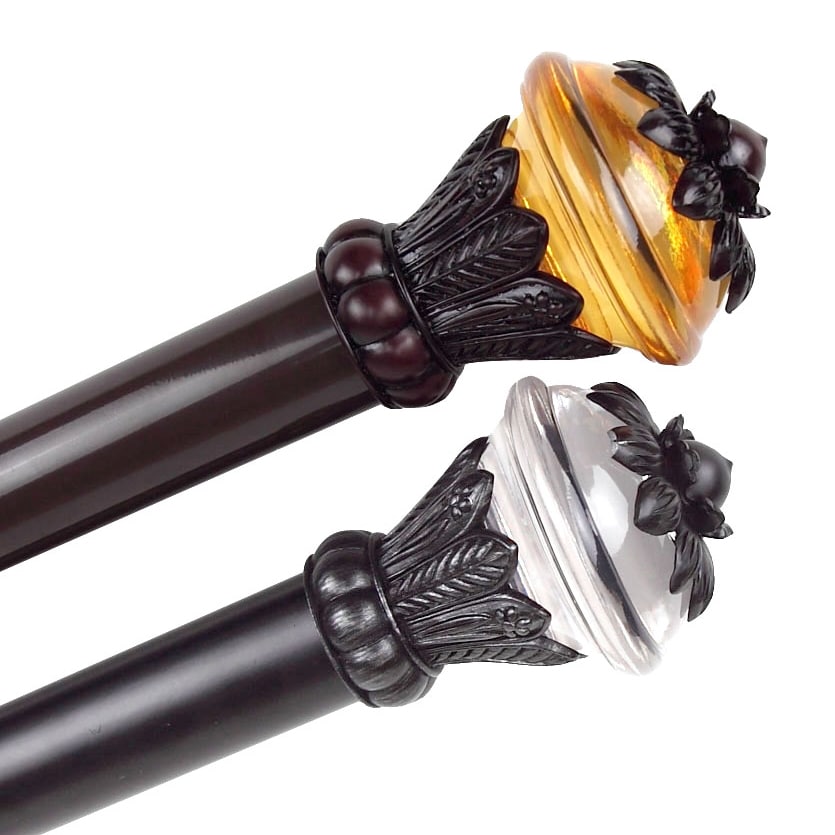 Instyledesign Dawna 1.5 Custom Cut Length Curtain Rod Up To 16