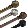 Instyledesign Finley Adjustable Curtain Rod 13 16 Inch Dia.