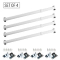Instyledesign Flat Sash Rods Set Of 4