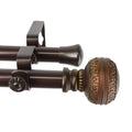 Instyledesign Helena Adjustable Double Curtain Rod