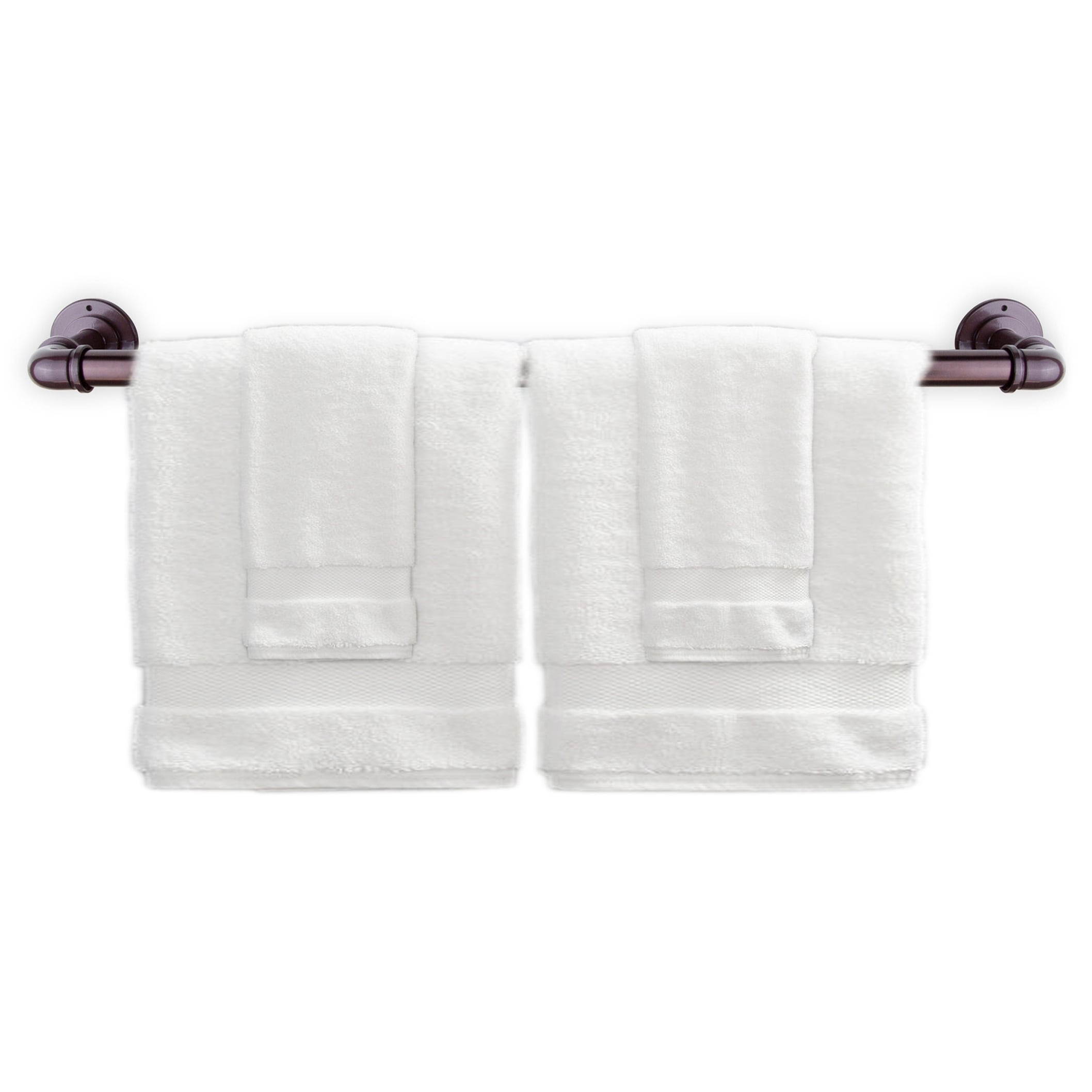 Instyledesign Industrial Pipe Design Towel Bar Closet Rod 1Pcs